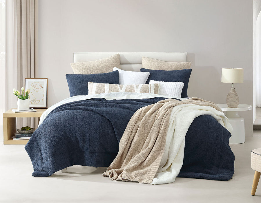 Snug Waffle Mini Pillow Clear White