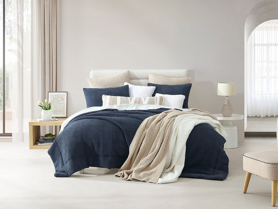 Snug + Bamboo Sham Set Midnight