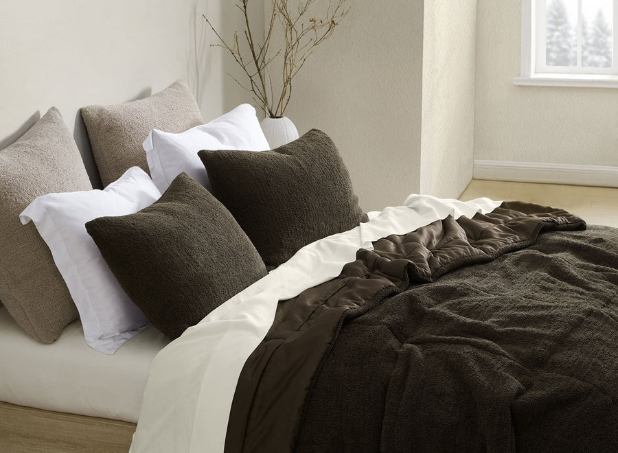 Snug Euro Sham Taupe