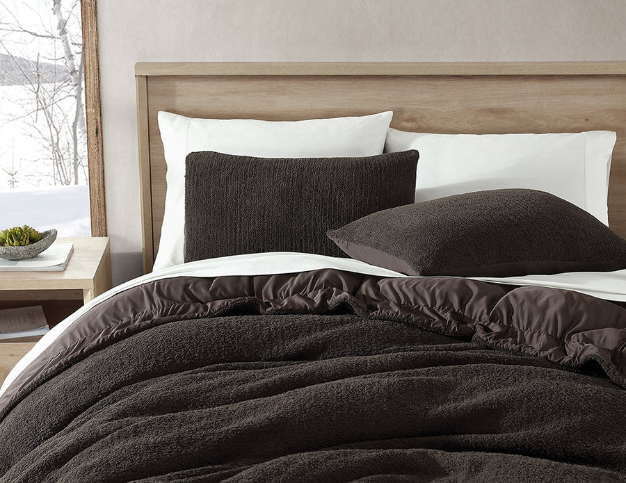 Snug + Bamboo Sham Set Mocha