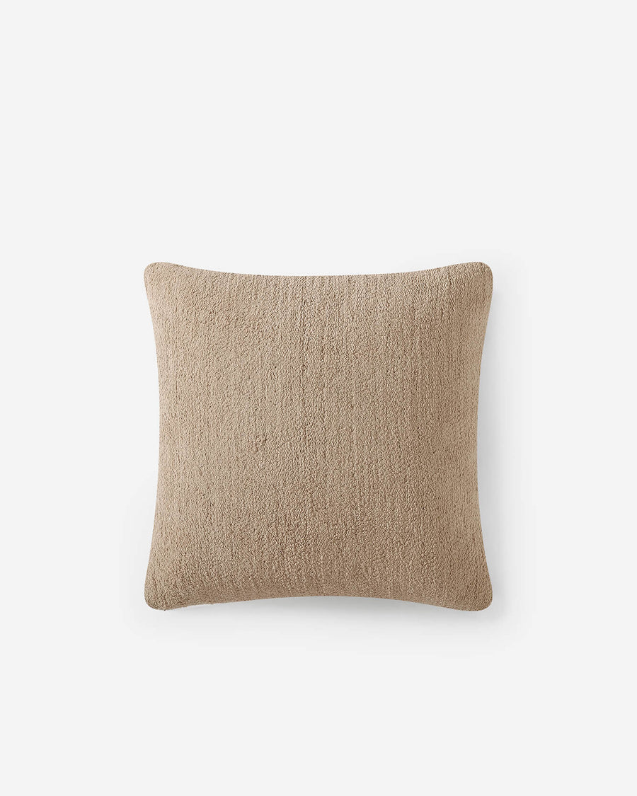 Snug Throw Pillow Biscotti