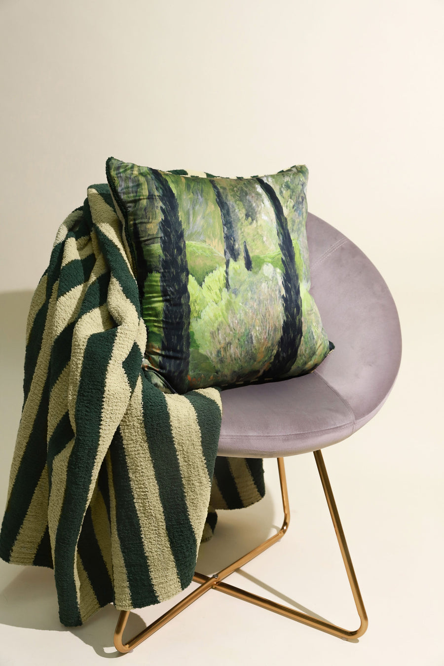 Sunset Soiree Lightweight Throw Forest